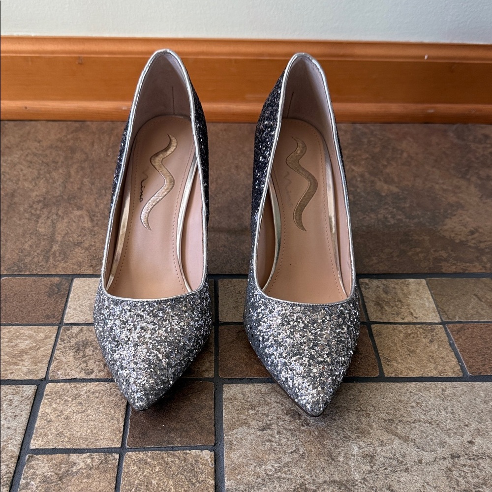 Nina Glitter Pumps